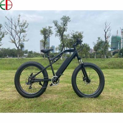 China Wholesales electric fat tire electric bicycle 350W aluminum alloy fat tire adult 26 inch fat electric bicycle for sale