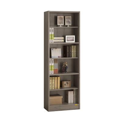 China Packed In Cartons With Knockdown Structure Contemporary 6 Shelf Boocase Home Office Furniture Wooden Bookcase Bookself for sale