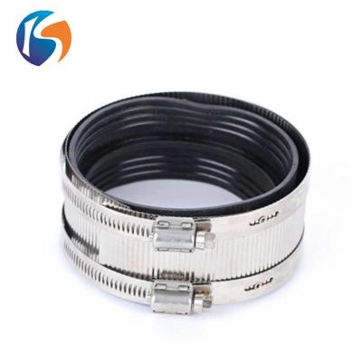 China Connection Hot Sell Custom Large Stainless Steel High Pressure Rubber Coupling Pipe Clamp for sale