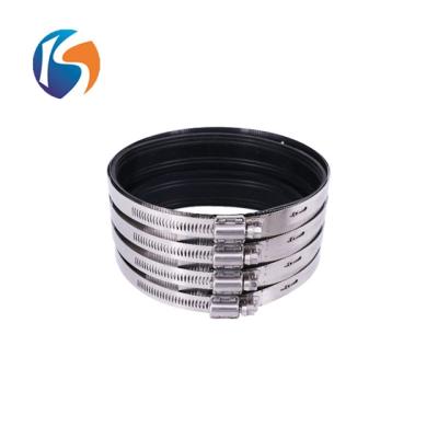 China Pipe Lines Connect Stainless Steel Heavy Duty Type A Coupling Pipe Clamp for sale