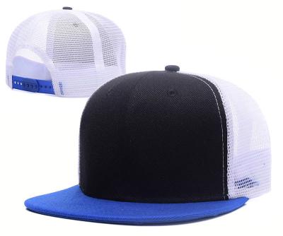 China JOINT Hot Sale Mixed Color Fashion Sports Flat Mesh Trucker Hats Outdoor Adjustable Baseball Hats for sale