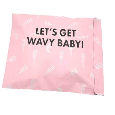 China Factory Wholesale Professional Customization Shipping Poly Mailer Pink Poly Bags Shipping Floral Bags for sale