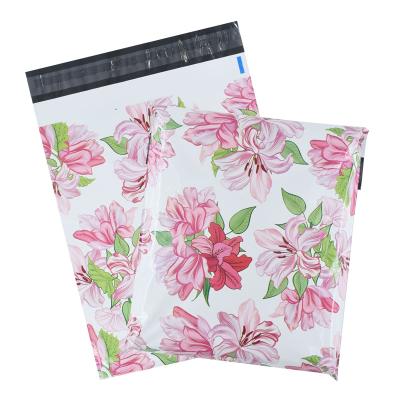 China Wholesale Pink Logo Printed Shipping Packaging Custom Plastic Mailing Bag Poly Mailing Bags Poly Bags For Clothing for sale