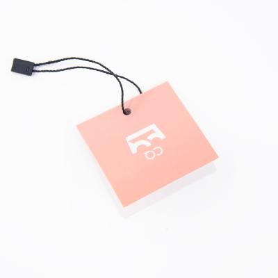 China Eco Friendly Recyled Clothing Hang Tag Holographic Smart Custom Clothes Tags Shirt Hang Tags for sale