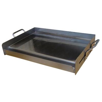 China Flat Surface Gas Cooker Stainless Steel Griddle Dish With Even Heating Cross Bracing Universal And Suitable For Tailgating And Camping Parties for sale