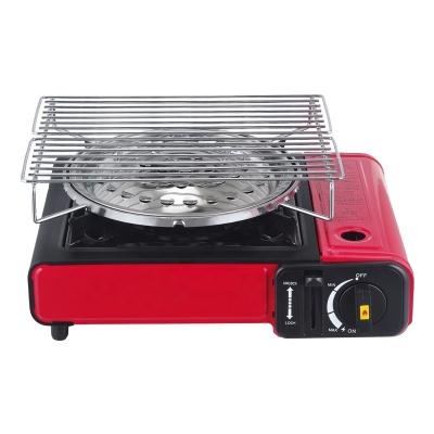 China 2022 Hot Sale Manual Cold Plates Butane Camping Single Burner Sanyo Gas Stove for sale