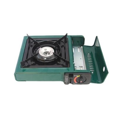 China Automatic Portable Camping Gas Cooker Green Gas Cooker Stove Outdoor Camping Gas Stove for sale