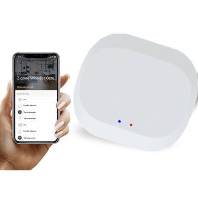 China ABS Smart Home Automation Tuya Zigbee Wireless Gateway for sale