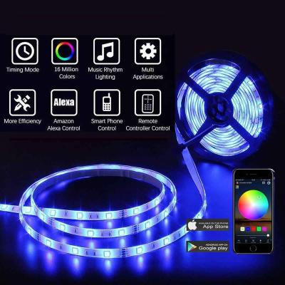 China Residential GRB Smart Neon Led Strips Waterproof Light Wifi For Home Bedroom Party Decoration for sale