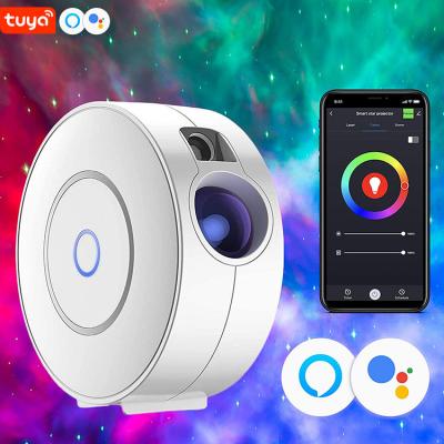 China Modern smart star wifi star tuya laser sky light projector rippling night led projector wireless colorful app control alexa compatible for sale