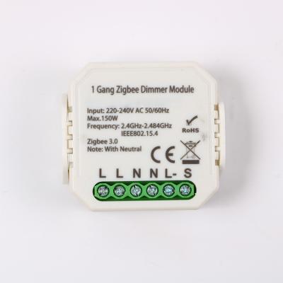 China Tuya 1 Lower Band Zigbee Switch Module HSM-03 for sale