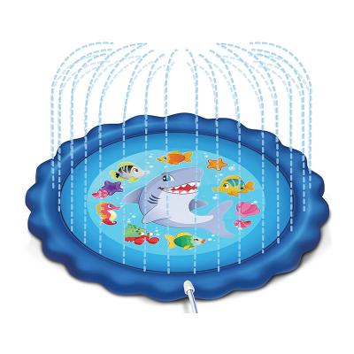 China Water Sprinkler Fun Toddler Kids Splash Pad Kids Splash Sprinkler Pad for Girls, Splash Pad for Wading and Learning 0.18mm PVC- 0.20mm for sale