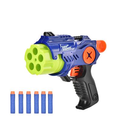 China Toy Gun Shooting Exciting Game Boys Electric Plastic Toy Soft Bullet Gun For Children for sale