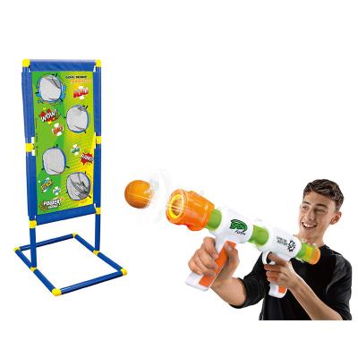 China Funny Toy Game Air Paint Ball Gun Handheld Shooting Soft Toy With EVA Balls for sale