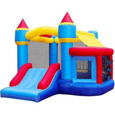 China Mini Entertainment Children Kids Water Outdoor Inflatable Throw Slide Inflatable Slide Ourdoor Castle Bouncer Trampoline Bounce House Jumpsuit for sale