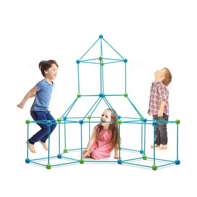 China Construction Toys from Toy Outdoor Fort Building Tunnels Kit Air Forts Builder Building Gift for 3 4 5 6 7 8 Years Old Boys 9+ for sale