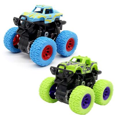 China A Perfect Gift for Kid Toys Car for Kids, 2 PCS Off-road Friction Powered Push and Go Vehicle Cars, 360 Degree Rotating Educational Off Road Cars for sale