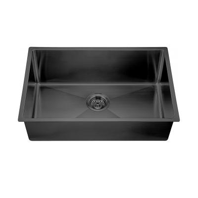 China Cheap Single Bowl Kitchen Faucet Kitchen Sink Cheap Price 304 Without Rectangular Sink for sale