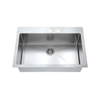 중국 Without Faucet Sinks Priced Restaurant Kitchen Sinks Hand Wash Top Mount Sinks Dometic Type Sink 판매용