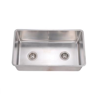 China Faucetless Dual Function With Divider Removable Sink Single Undermount Combo Sink à venda