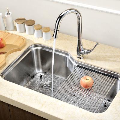 China Good Price Rectangular Kitchen Sink Kitchen Faucet Large Single Bowl Without Single Bowl Sink Te koop