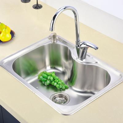 China Without Faucet SS304 Chinese Factory Sink Single Bowl Sink Kitchen Used Sinks Without Faucet Te koop