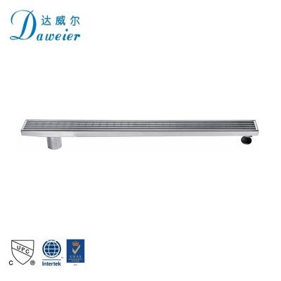 China Anti Smell Factory Popular 304 Stainless Steel Linear Shower Channel Floor Drain Wholesale en venta