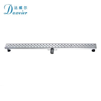 China Hot Selling Anti Odor Product 304 Stainless Steel Drain Grating Linear Deodorizer Shower Floor Drain for sale