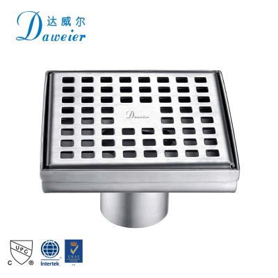 China Anti-odor Manufacturer Stainless Steel Bathroom Square Drain Professional Bathroom Drain Te koop