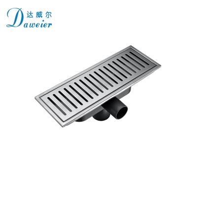 China Modern Hot Selling Long Stainless Steel Linear Shower Tile Insert Floor Drain Te koop