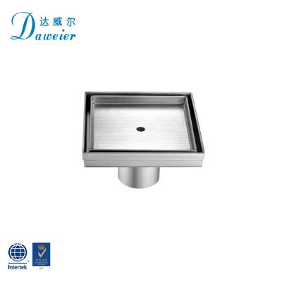 China Anti-odor Shower Floor Drain Bathroom Drainer Square Stainless Steel Shower Floor Drain à venda