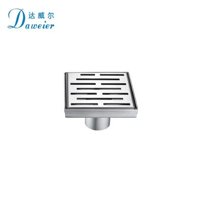 中国 Anti-odor Good Quality Square Floor Drain Stainless Steel Bathroom Floor Drain Grating 販売のため