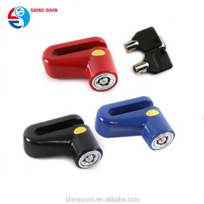 China Aluminum Alloy Factory Price New Design 5.5mm Disc Brakes Rotor Lock Security Bicycle Locks for sale