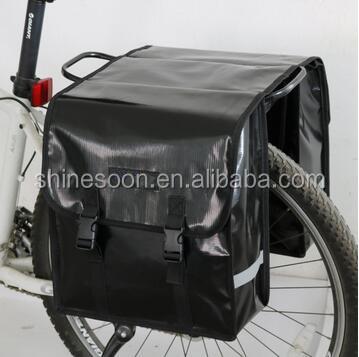 China Colorful Rear Rack Bag Competitive Price Bicycle Pannier Bicycle Pannier Frame Bag Waterproof Double Sided Bag for sale