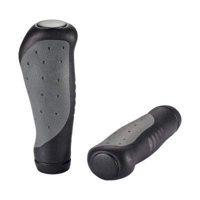 China Wholesale Bike Handles 135mm Black Gray Bicycle Spare Parts Bike Handlebar Grips Mountain Bike Grips for sale