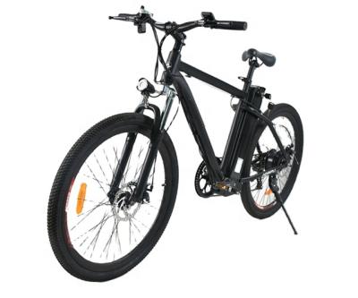 China Steel 7 26 Speed ​​Disc Brake Aluminum Alloy Frame LED 85KGS 2 Wheels Electric Bike City Cheap Adult Mountain E Bike for sale