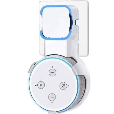 China Hanger Echo Dot Wall Mount Alexa Echo Dot 3rd Stand for 3rd Generation Easy Plug Smart Home Speaker Hanger for sale