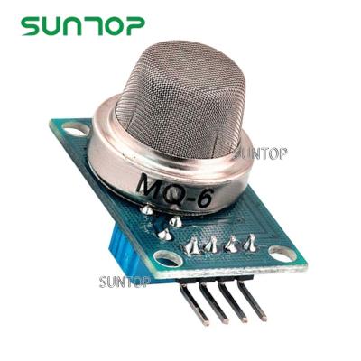 China Standard MQ-6 LPG Gas Sensor Module Liquefied Propane Isobutane Butane Combustible Gas Detection Sensor for sale