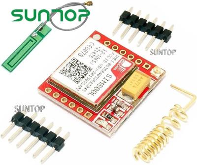 China Smallest Standard SIM800L GPRS GSM Breakout Module Quad-Band 850/900/1800/1900MHz SIM Card Slot Onboard With Antenna 3.7~4.2V for sale