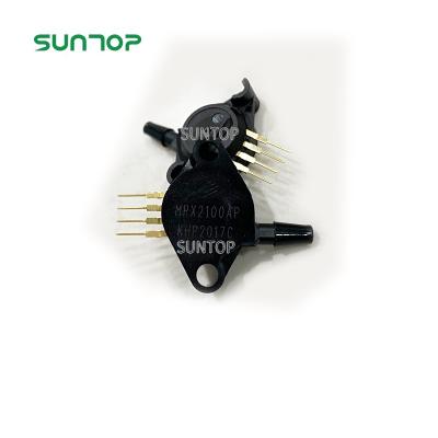 China MPX2100AP Pressure Sensor Temperature Compensation 0-100kpa Wheatstone Standard New Bridge Output for sale