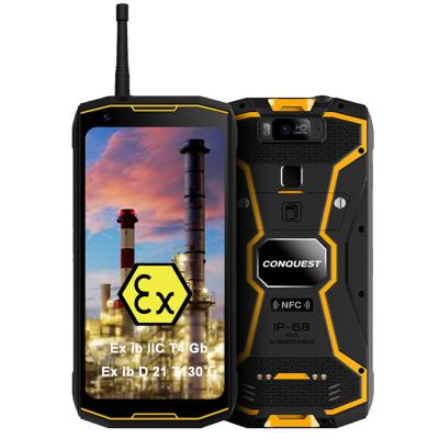 China Dual SIM Card Conquest S12 ATEX NFC 5G NFC 5G Android Brief ATEX RF 11 BT 2.4G netrowrk NSA BT 2.4G dual 5G SA Mobile Smart Rugged Phones For Right Maintenance for sale