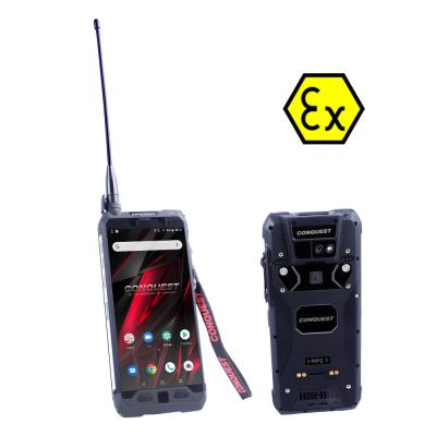 China Dual CONQUEST S29 ATEX DMR Digital and walkie talkie IoT solution terminal intercom helmet analog rugged SIM Card handheld video phonw for sale