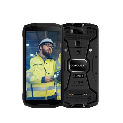 China Dual SIM Card Conquest S12 Pro TFT FHD+ 1080*2340pixel MTK 2.0GHz Octa Support Customized LTE Private Network Android 11 Rugged Phones With 5g for sale