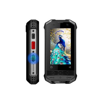 China Waterproof Conquest F2 Dual Location 4G 4G Android 8.1 Smart Mobile Satellite Smartphone Rugged Denoise Mini GPS GLONASS Mobile Phone Amazon India for sale