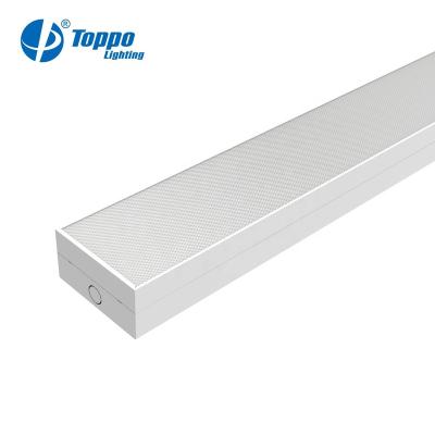 China Toppo 4ft 110lm/w ugr19 batten 17W light for classroom office application for sale