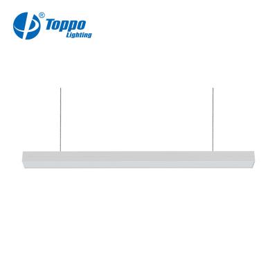 China UGR< 19 2021 Modern 150CM 40W 1-10V 80MM Low Brightness LED Batten Linear Light for sale