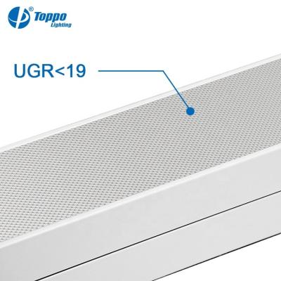 China UGR< Hot Selling 19 Toppo Led Batten Light 4FT Outdoor Mount 5FT Waterproofing for sale