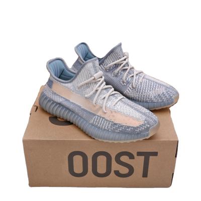 China Fashion Trend Coconut Shape Women's Breathable Shoes Knitted Top Reflective - Unique V2 Men's Yeezy 350 Sports Shoes e-tpu for sale