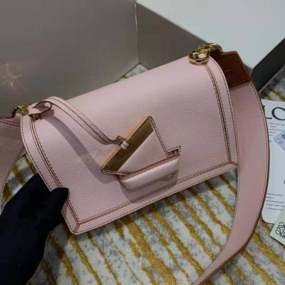 China 2022 new fashion barcelo fashion barcelano single shoulder bag women to copy classic triangle leather cross bucket body bag for sale