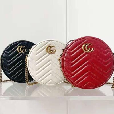 China Factory Direct Selling High Quality Love Around Package Cake Top Mini Leisure Handmade Leather Female Cowhide Bag From Guangzhou for sale